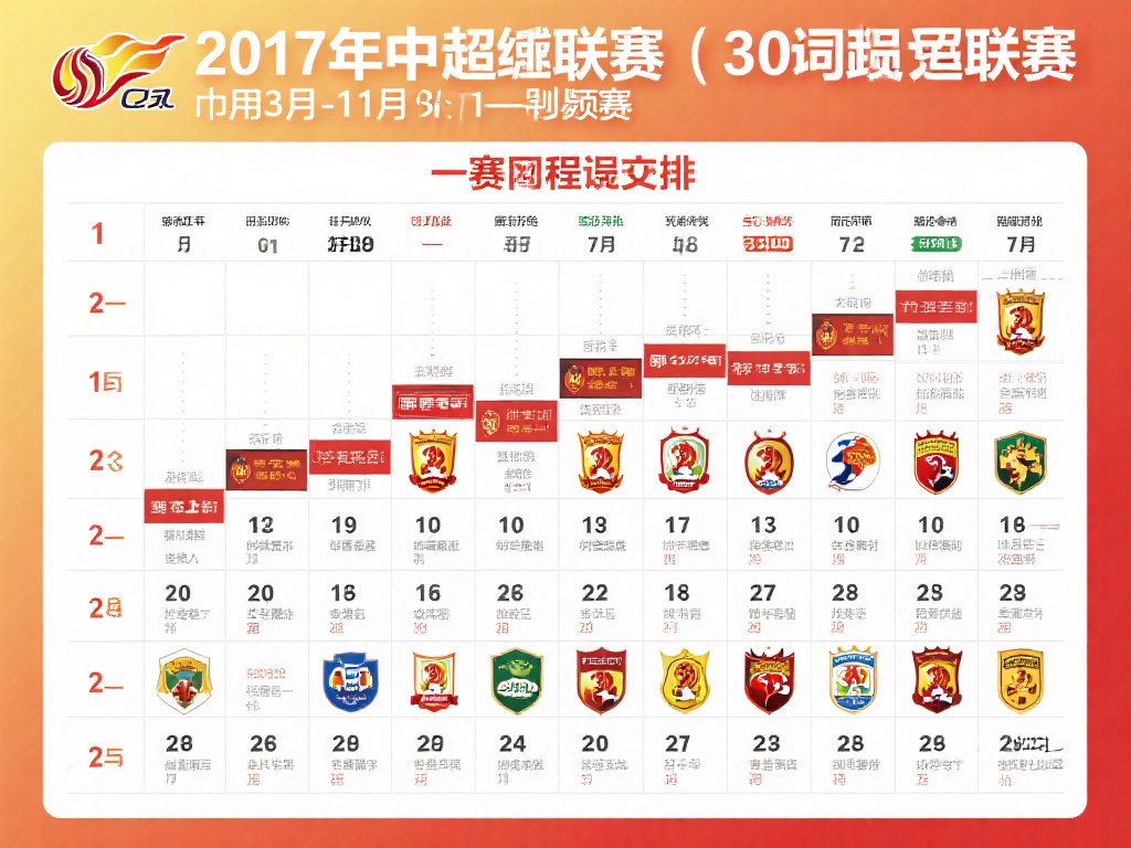 2017年的中超赛季共计30轮比赛，主要