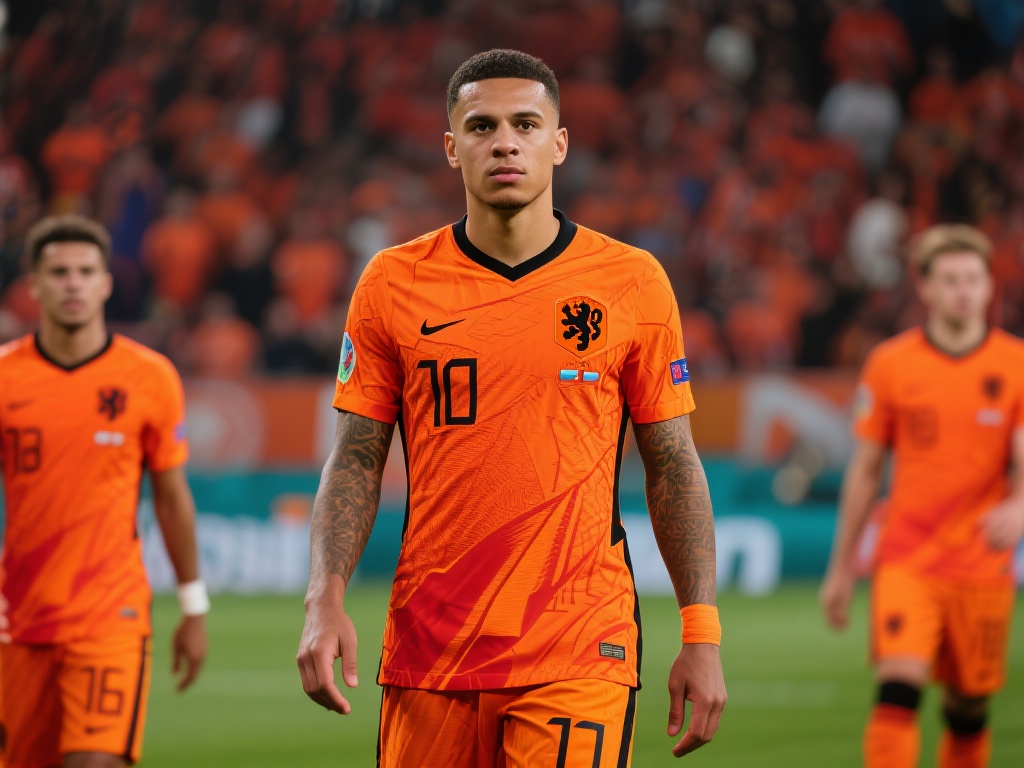 橙色军团战袍 在世界足球的舞台上,荷兰队队服总是能够在